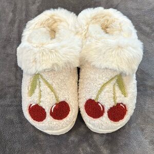 Cherry Slippers